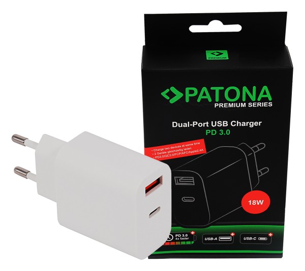 Patona Premium PD18W Adapter