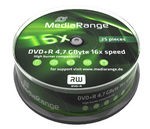 MediaRange DVD+R 4.7GB 25pcs Spindel